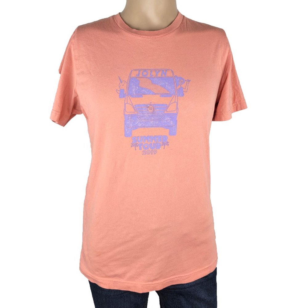 4/$20 JOLYN Summer Tour Narwhal Van T Shirt Sz M - Picture 2 of 5